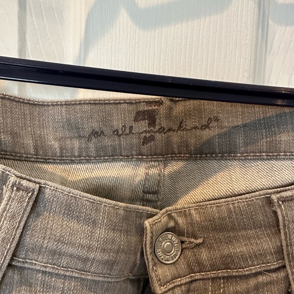 EUC light grey straight leg designer jeans - Picture 3 of 6